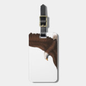 Soaring Bald Eagle Bagagelabel (Voorkant verticaal)