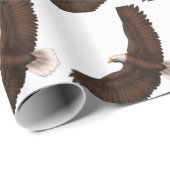 Soaring Bald Eagle Cadeaupapier (Rol Hoek)