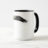 Soaring Bald Eagle - Coffee Mok (Voorkant rechts)
