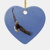 Soaring Bald Eagle Keramisch Ornament (Voorkant)