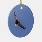 Soaring Bald Eagle Keramisch Ornament (Rechts)