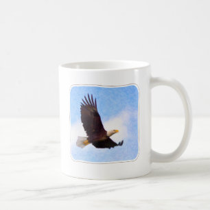 Soaring Bald Eagle Koffiemok