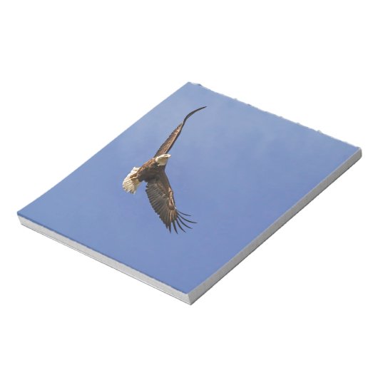 Soaring Bald Eagle Notitieblok (Linkerzijde)