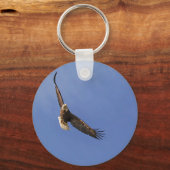 Soaring Bald Eagle Sleutelhanger (Voorkant)