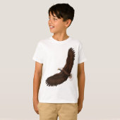 Soaring Bald Eagle T-shirt (Voorkant volledig)