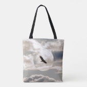 Soaring Bald Eagle Tote Bag (Achterkant)
