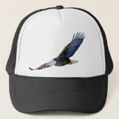 Soaring Bald Eagle Trucker Pet (Voorkant)