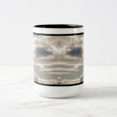 Soaring Bald Eagle Tweekleurige Koffiemok (Center)