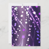 Soaring Dove Jewish Baby Naming Invitation Hebreeu Kaart (Achterkant)