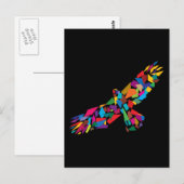 Soaring Eagle Briefkaart (Voorkant / Achterkant)