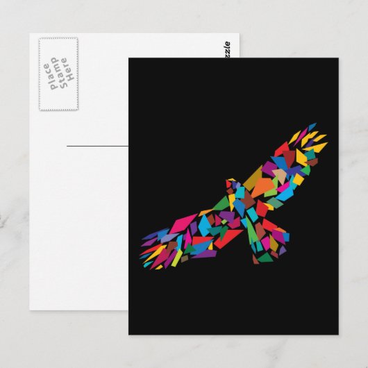 Soaring Eagle Briefkaart (Voorkant / Achterkant)