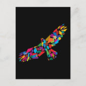 Soaring Eagle Briefkaart (Voorkant)