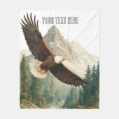 Soaring Eagle Fleece Deken (Voorkant)