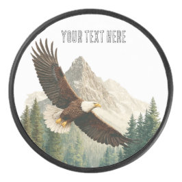 Soaring Eagle  Hockey Puck