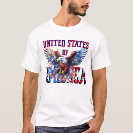 Soaring Eagle Patriottisch T-shirt