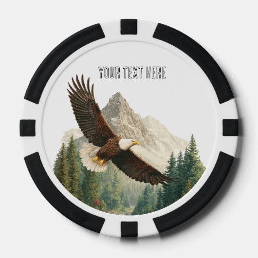Soaring Eagle  Poker Chips (Voorkant)