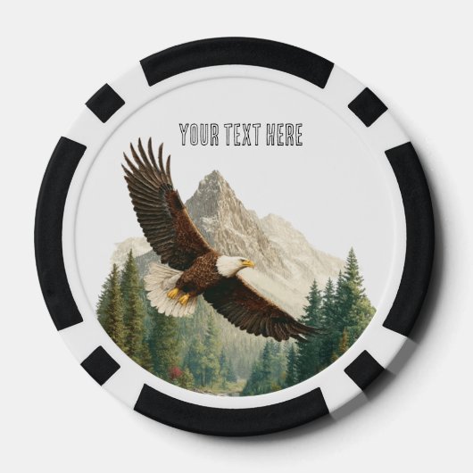Soaring Eagle  Poker Chips (Achterkant)