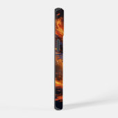 Soaring Flames: Epic Eagle op Fire Telefoonhoesje iPhone 15 Case (Rechterkant)