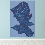 soaring in the Beauty of Nature Canvas Afdruk (Insitu (Houten vloer))