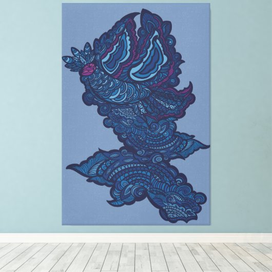 soaring in the Beauty of Nature Canvas Afdruk (Insitu (Houten vloer))