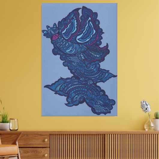 soaring in the Beauty of Nature Canvas Afdruk (Insitu (Woonkamer))