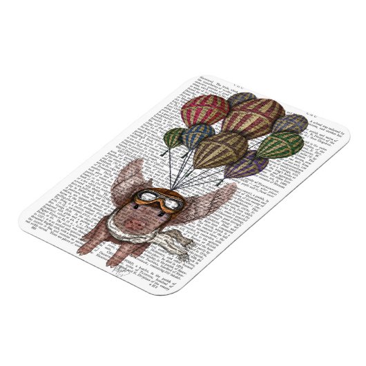 Soaring Pig Magneet (Linkerzijde)