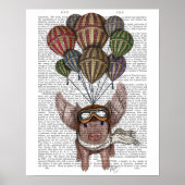 Soaring Pig Poster (Voorkant)