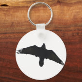 Soaring Raven Cadeaus Sleutelhanger (Voorkant)
