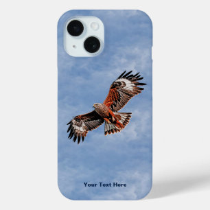 Soaring Red Kite iPhone 15 Case
