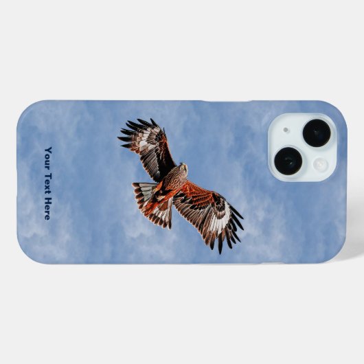 Soaring Red Kite Case-Mate iPhone Case (Achterkant (horizontaal))
