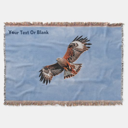 Soaring Red Kite Deken (Voorkant)