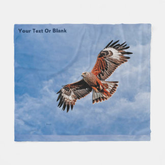 Soaring Red Kite Fleece Deken