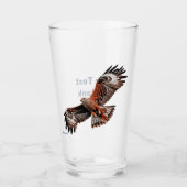 Soaring Red Kite Glas (Voorkant)