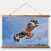 Soaring Red Kite Hangend Wandkleed (Voorkant)