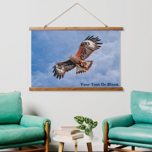 Soaring Red Kite Hangend Wandkleed (Woonkamer)