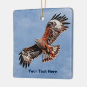 Soaring Red Kite Keramisch Ornament (Links)