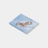 Soaring Red Kite Post-it® Notes (Schuin)