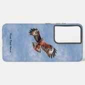 Soaring Red Kite Samsung Galaxy Hoesje (Achterkant horizontaal)