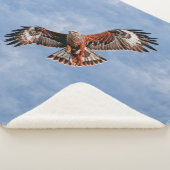 Soaring Red Kite Sherpa Deken (3/4)