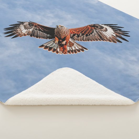 Soaring Red Kite Sherpa Deken (3/4)