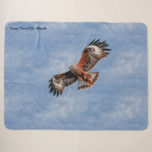 Soaring Red Kite Sherpa Deken