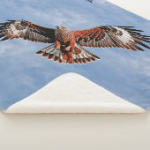 Soaring Red Kite Sherpa Deken (3/4)