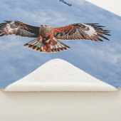Soaring Red Kite Sherpa Deken (3/4)