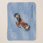 Soaring Red Kite Sherpa Deken (Voorkant)