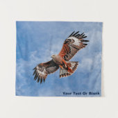 Soaring Red Kite Wandkleed (Voorkant (horizontaal))