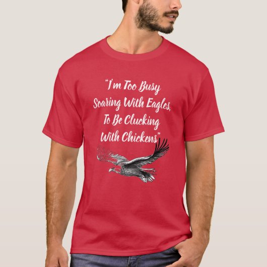 "Soaring with Eagles" T-shirt (Voorkant)