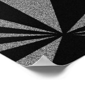 Soaring Woman - Feminist Black & White Graphic Art Poster (Hoek)