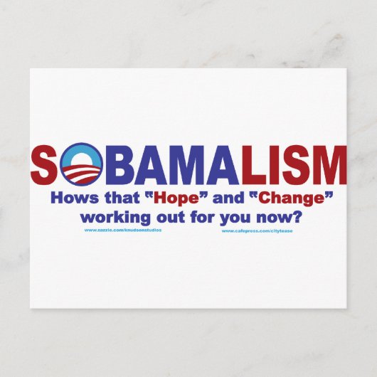 SOBAMALISME BRIEFKAART (Voorkant)
