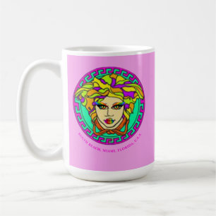 SoBe Miami Kitsch Iconische Medusa, Pride  Koffiemok