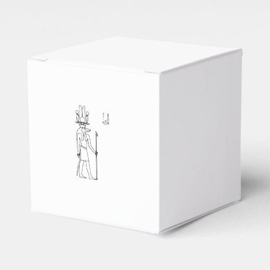 Sobek Design Favor box white Bedankdoosjes (Voorkant Zijde)